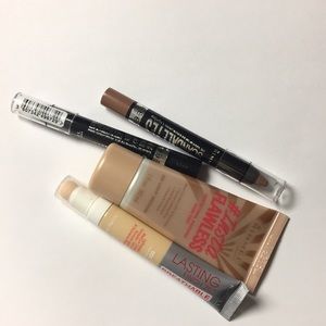 4 piece Rimmel Makeup Bundle